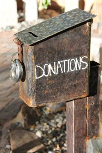 Charities donations